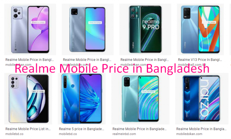 Realme Mobile Price in Bangladesh