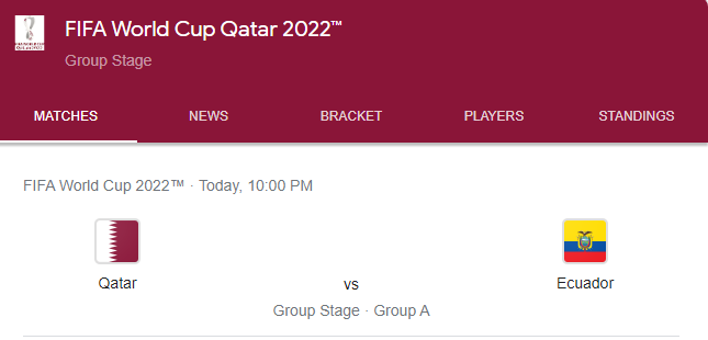 qatar vs ecuador